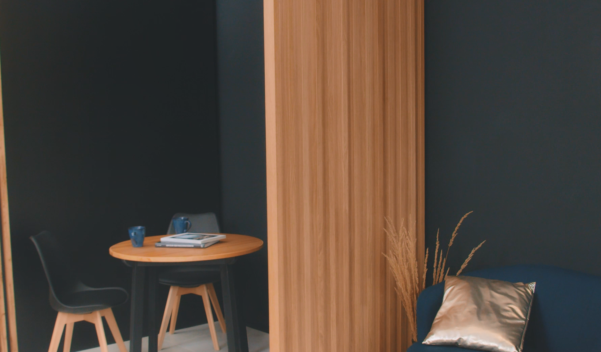 Eritellimusel valmistatud lamellvahesein - valmis komplekt