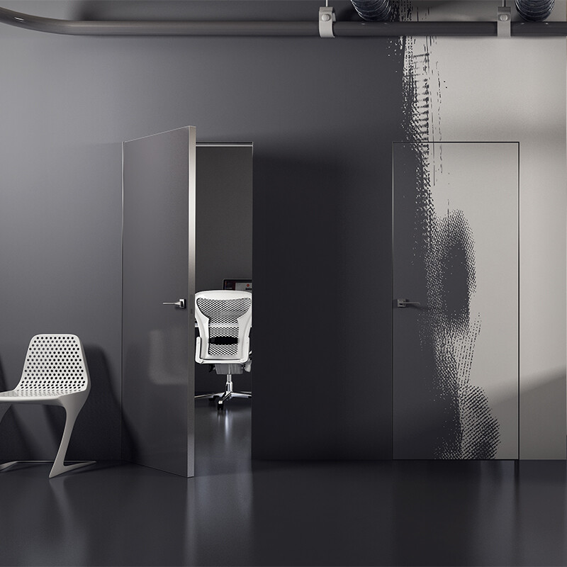 Peidetud raamiga uks GREEN DOOR ’40 - Standard