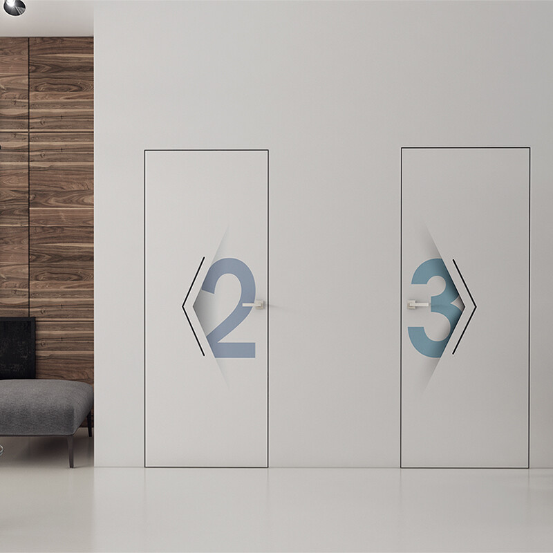 Peidetud raamiga uks GREEN DOOR '50