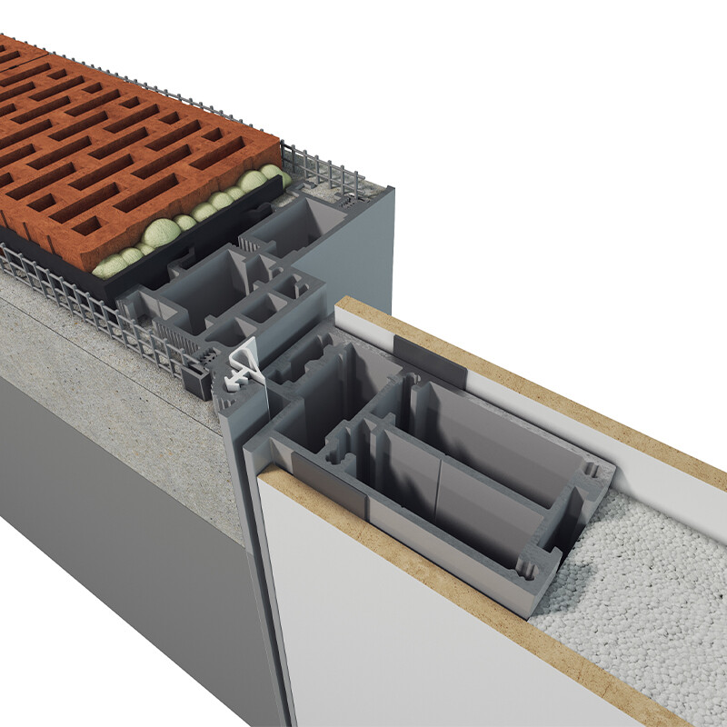 Peidetud raamiga uks Sara Plus Nuovo