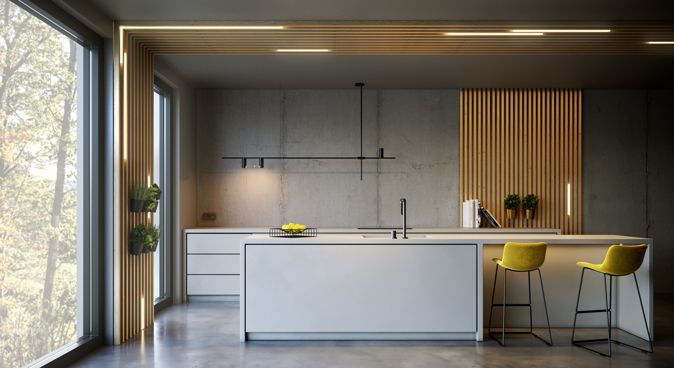 Preemium lamell vertikaalsed seina liistud - 14 värvi