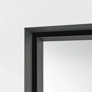 Värvitud ukse raam - anthracite deep matt NCS S 6502-B, black seal