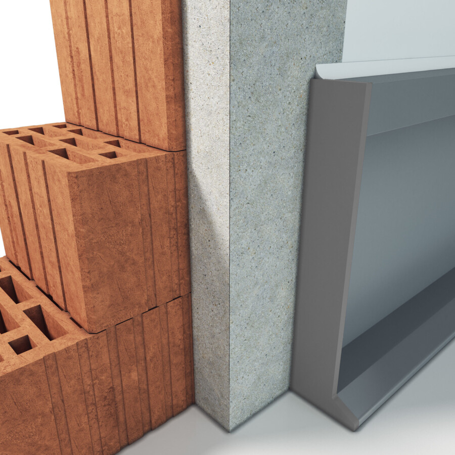 Alumiinumist põrandaliist 100mm kõrge LC06-ALU10 LED