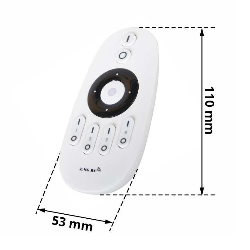 Pult LED valgustuse jaoks 4 erineva tsooni jaoks