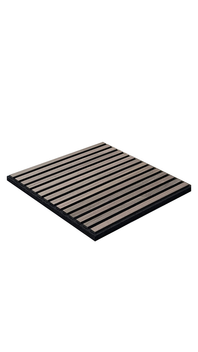 Akustilisest puitvillatsementplaadist laepaneel Pähkli must WWCB T-24