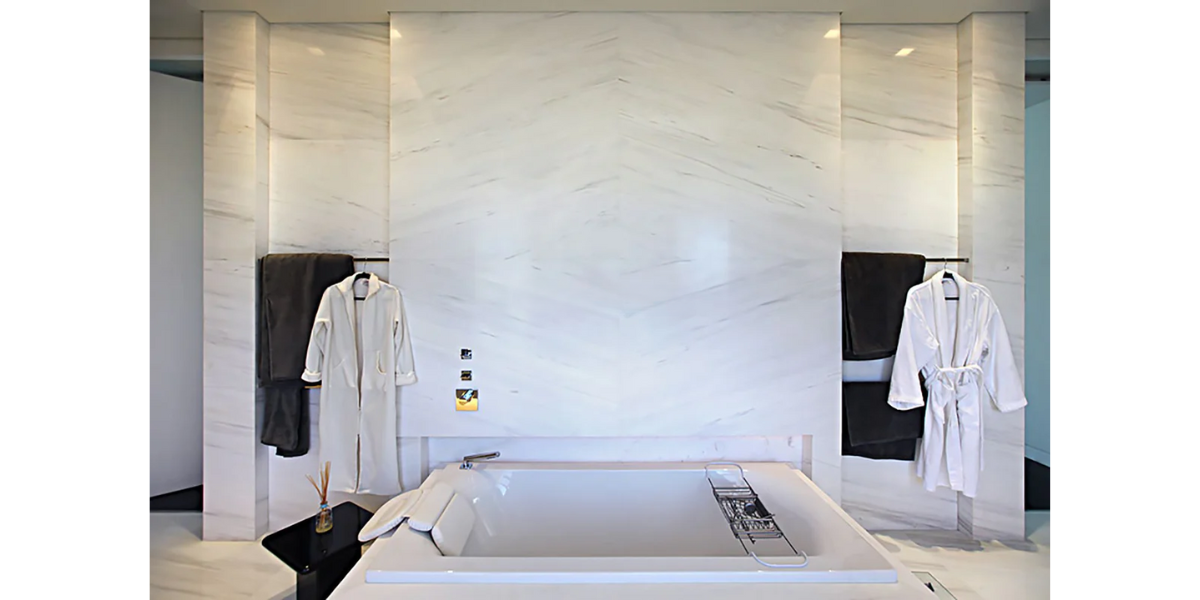 Bianco Dolomiti Liustik valge keraamiline plaat