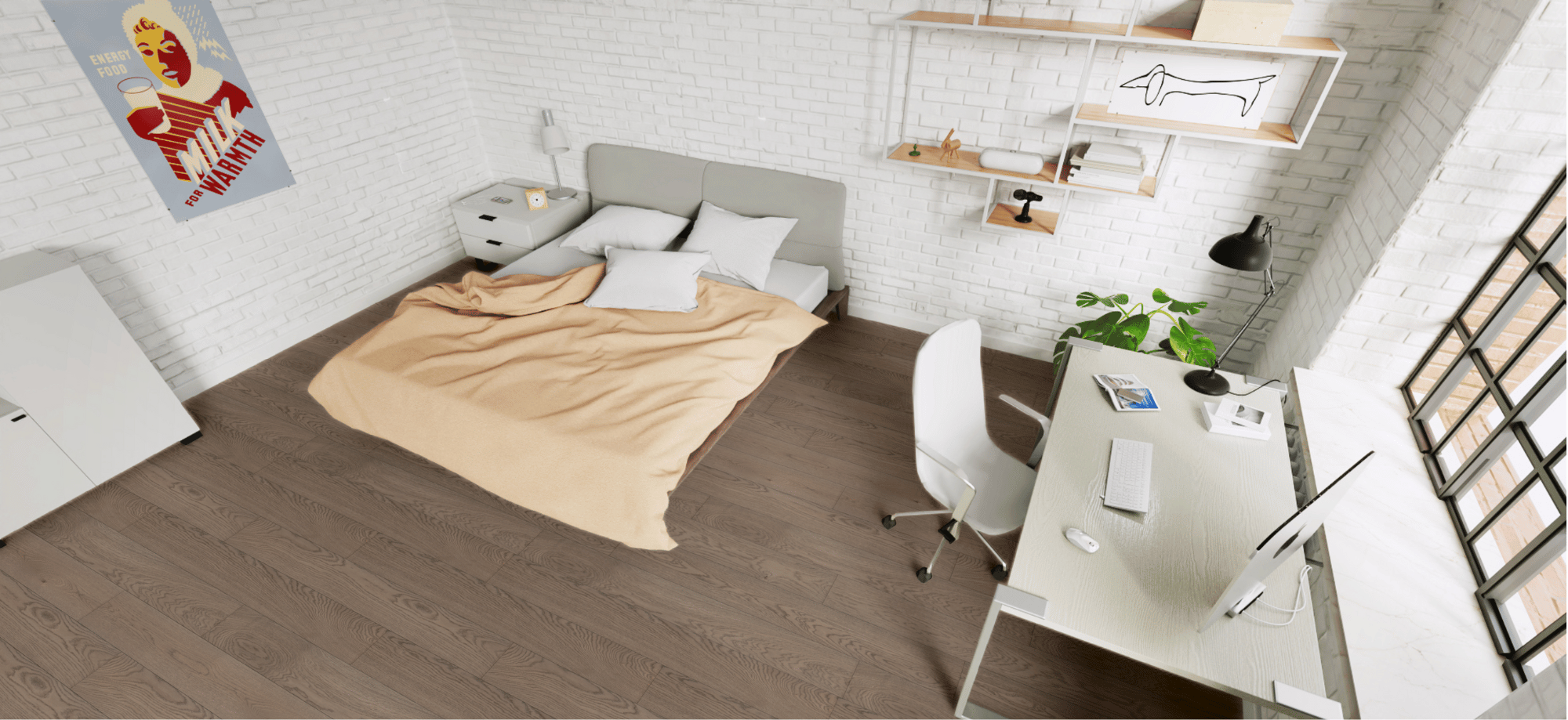 Karakter kollektsiooni viimistlusega puitparkett ASIA