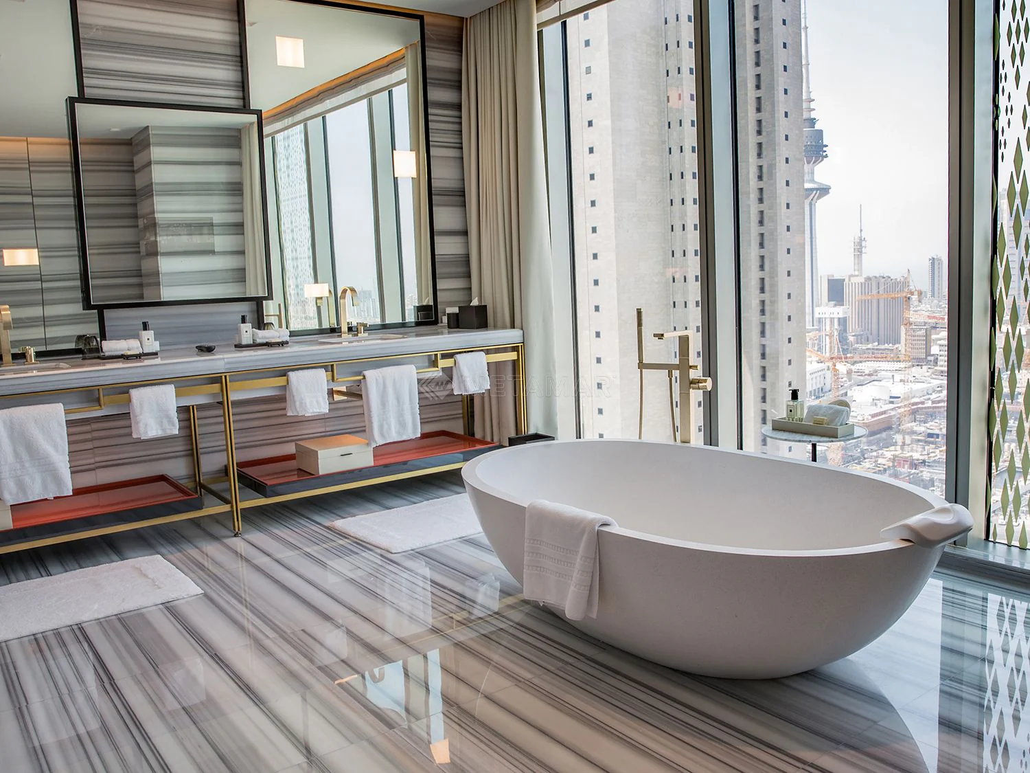 Mink valge marmor keraamiline plaat