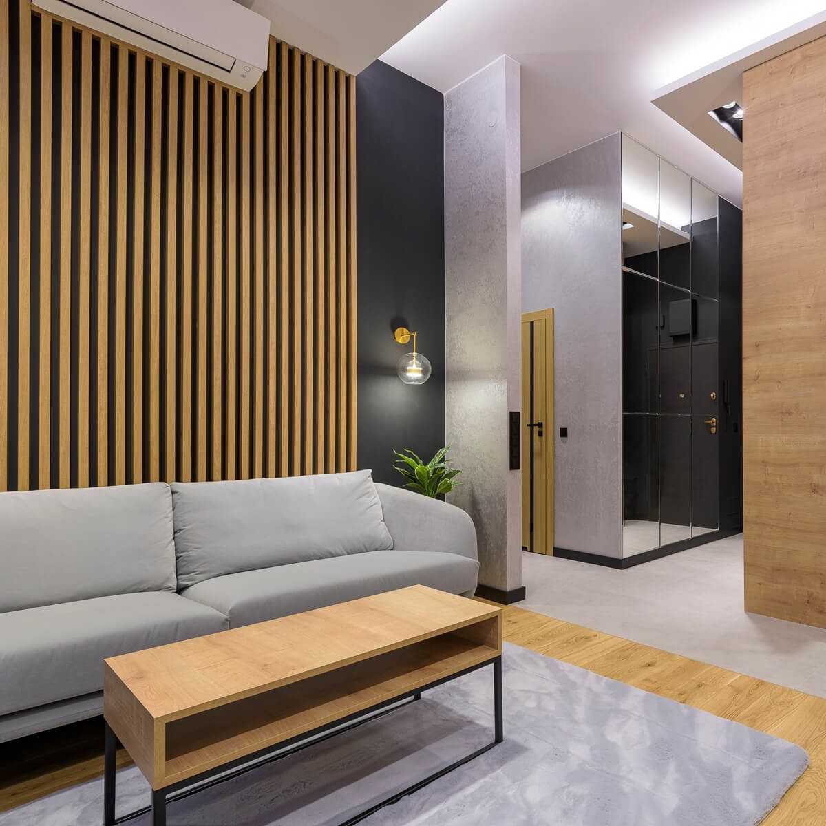 Akustiline ribistik seinapaneel viltpaneeliga 16 erineva värviga 20x300x2750