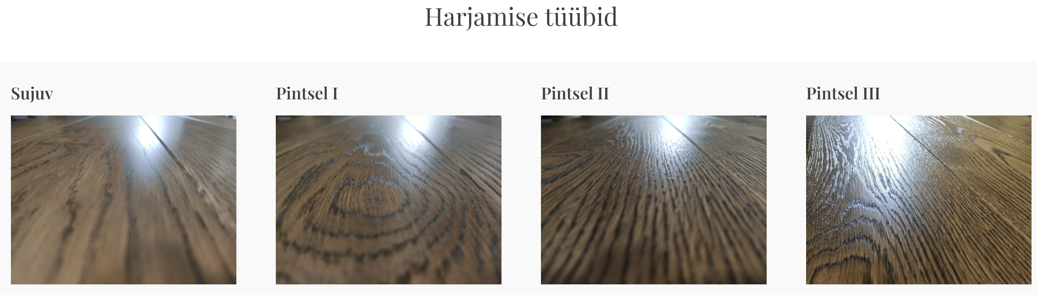 Alabaster puitparkett põrand