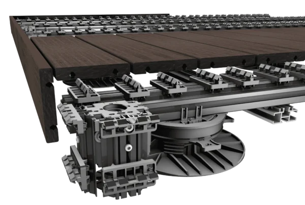 FASSAADISÜSTEEMI KINNITUSKLAMBER FLAT RAIL 120-B1