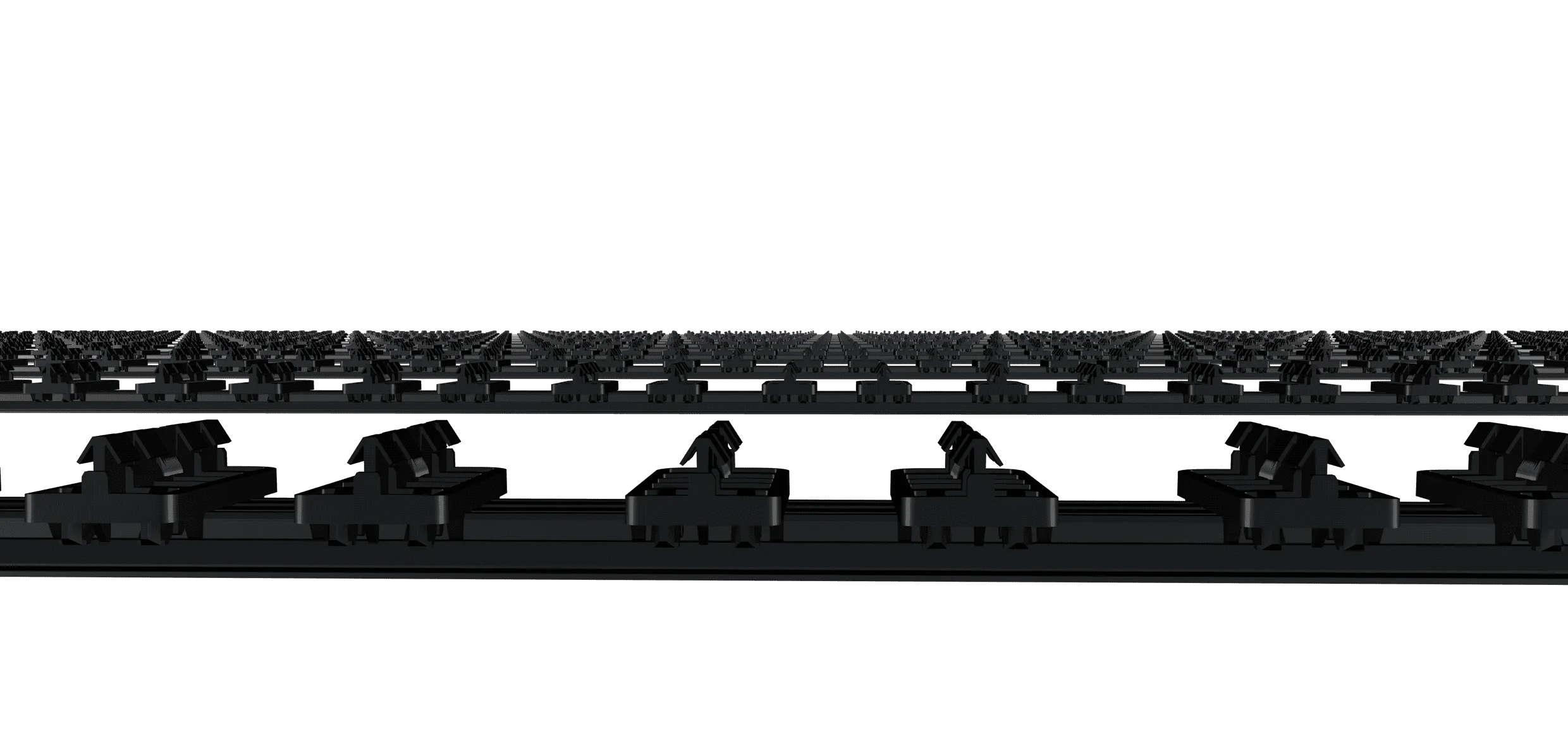 Klamberkinnitussüsteem Alumiiniumist profiil 120mm 55x12x1984