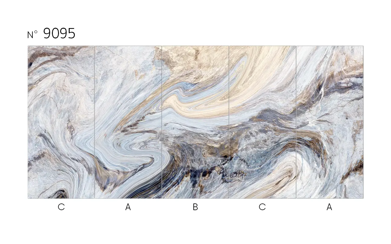 Puitplastik komposiit 9095 WPC 5mm sügav seinapaneel 2800x1100mm
