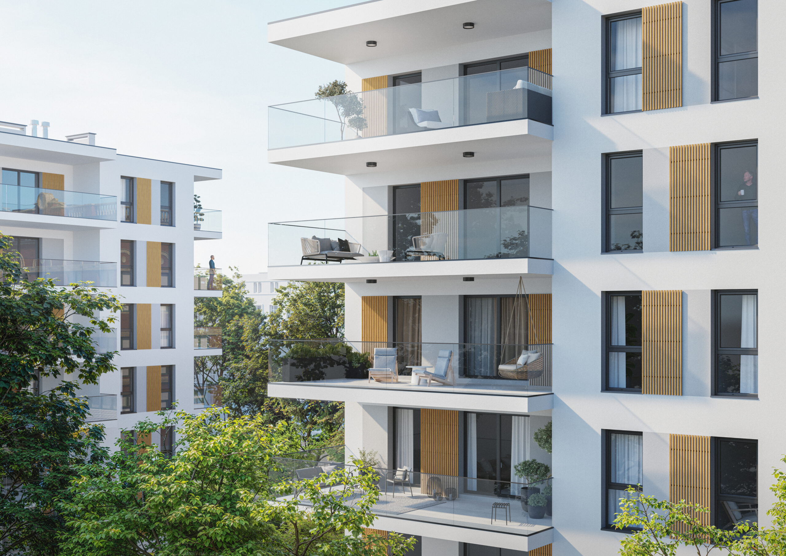 Fassaadilamellid - Fassaadiribistik alumiiniumist 30x30x3000mm