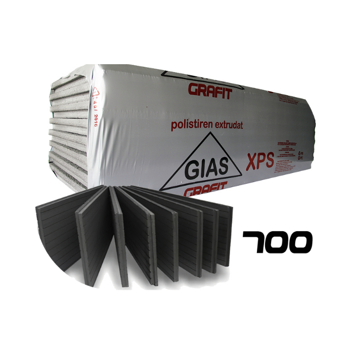 GIAS XPS 700 Soojustusplaat 80 ja 100mm