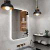 Peegel Senso 60×80 – LED-taustvalgusega elegantne ristkülik