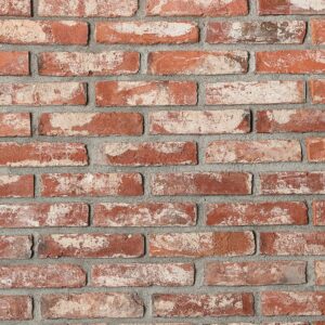 Retro punane lõigatud telliskiviplaat