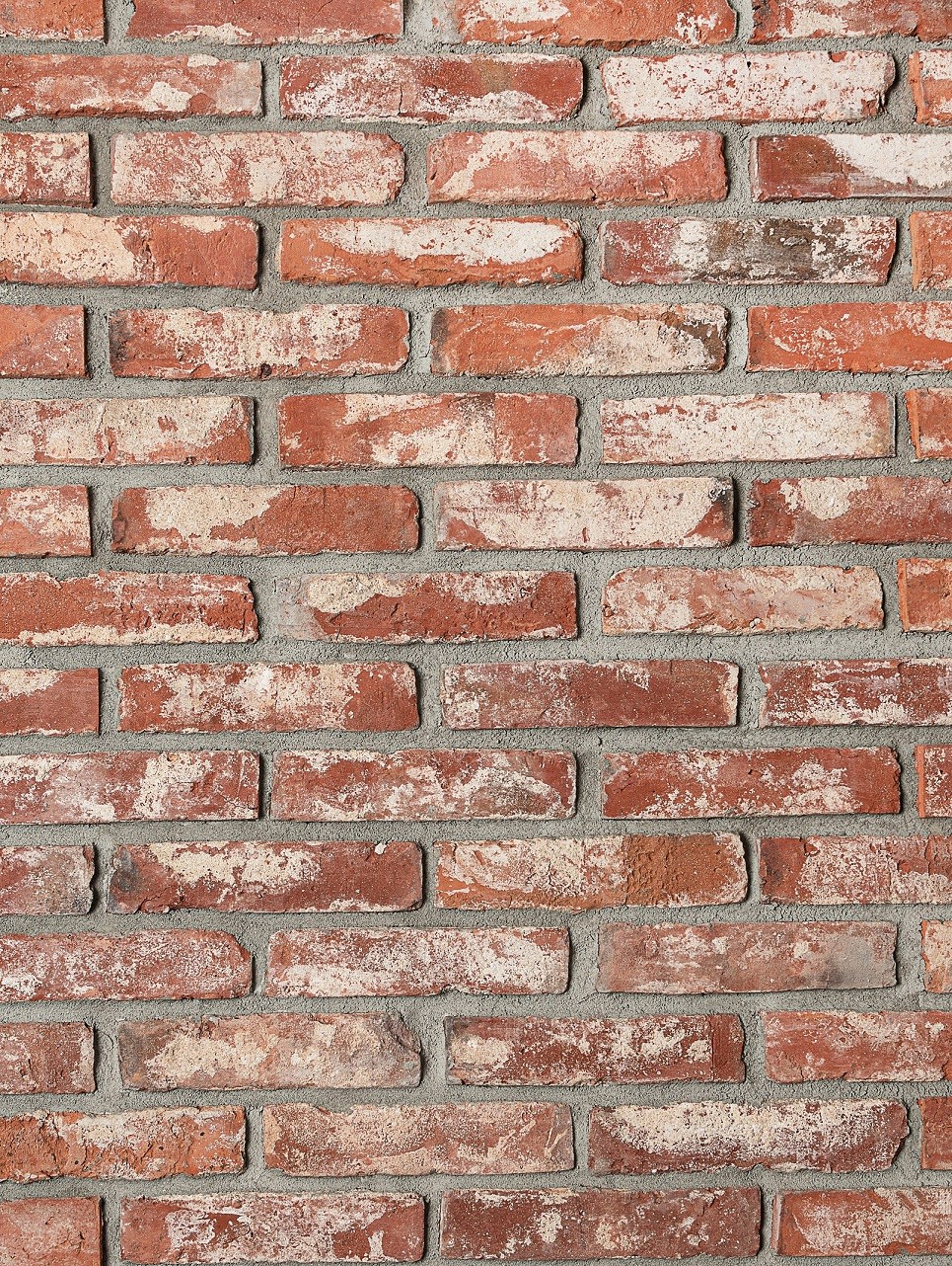 Retro punane lõigatud telliskiviplaat