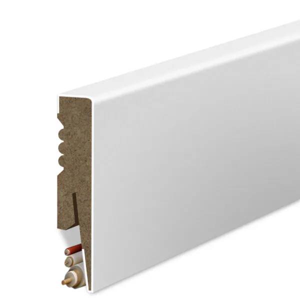 MDF Põrandaliist - kõrgus 8 cm, paksus 1.6 cm
