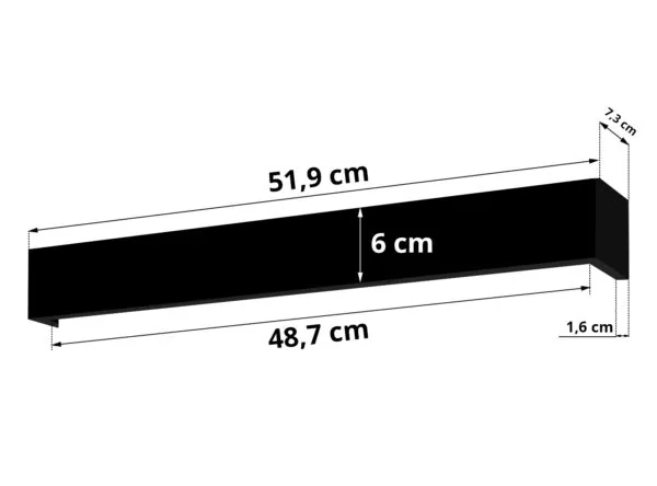 Kardinapuu LED-valgustusega - 50 cm