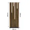 Lamell Ribistik LEDidega - 100,4 cm